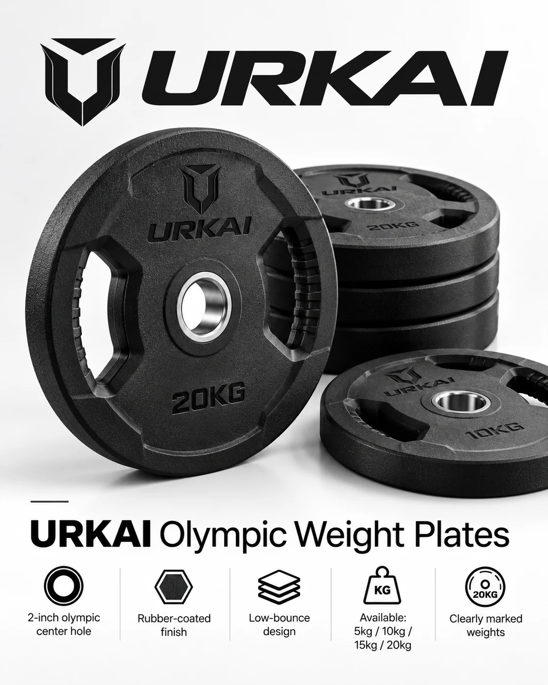 URKAI Olympic Weight Plates
